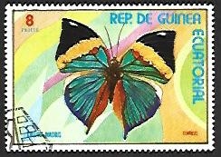 Mariposas (III) 1976, Hoja de roble naranja (Kallima inachus)