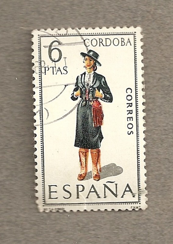 Trajes regionales, Córdoba