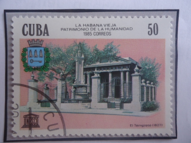 El Templete (1827)-Plaza de Armas - La Habana Vieja- Patrimonio de la Humanidad- UNESCO (1985)