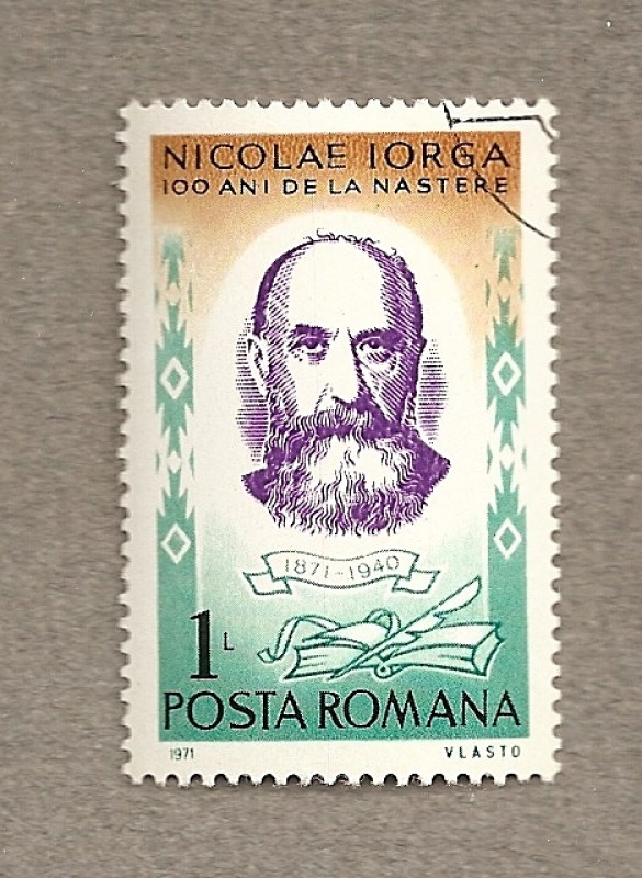 Nicolae Iorga, político e historiador