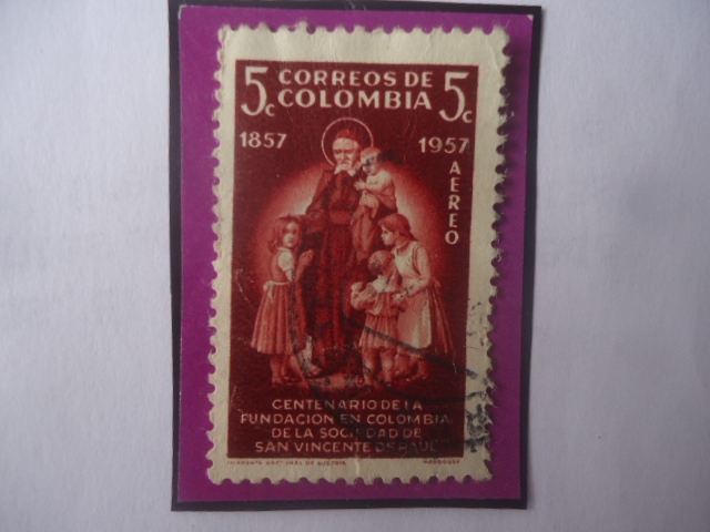 Centenario de la Fundación  en Colombia de la Sociedad  de San Vicente de Paul