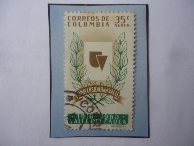 Universidad del Valle (1910-1960) - Valle del Cauca - Emblema.