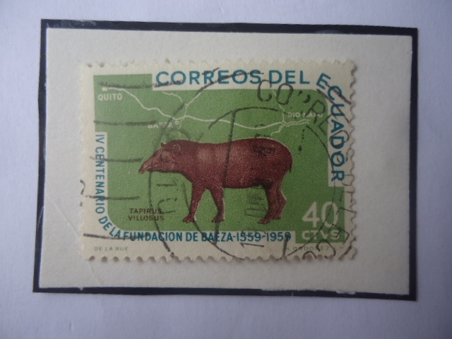 Tapirus Villosus- IV Centenario de la Fundación de Baeza (15579-1959)Por el Español Gil Ramírez Dáva