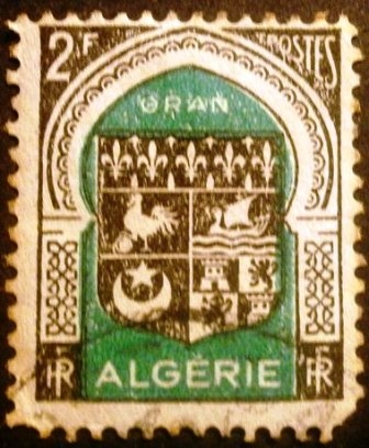 Argelia Francesa. Escudo de armas de Oran 