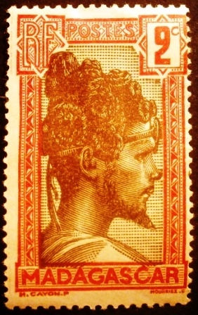Madagascar Francesa. Jefe Sakalave 