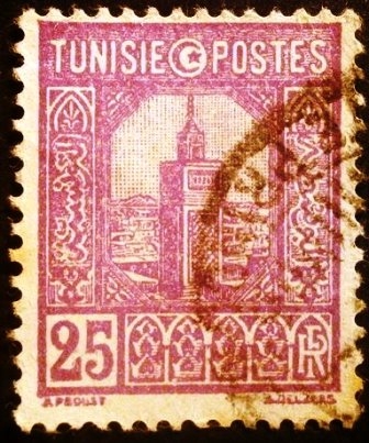 Túnez Francés. Gran Mezquita de Tunicia 