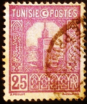 Túnez Francés. Gran Mezquita de Tunicia 