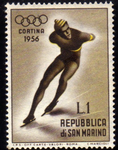 Olimpiada de invierno Cortina d´Ampezzo-1956
