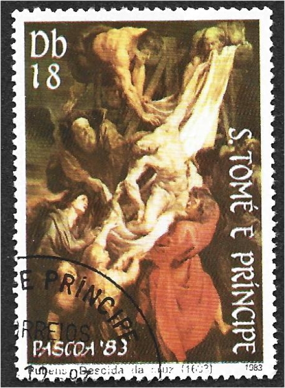 Pascua de 1983, Descenso de la Cruz, de Rubens