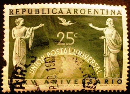 75º Aniversario de la Unión Postal Universal