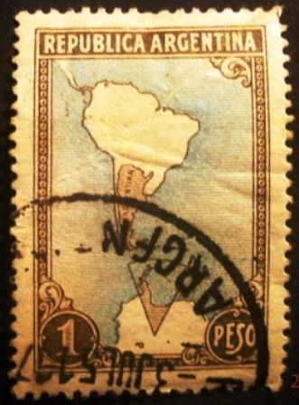Mapa Antártico de Argentina 