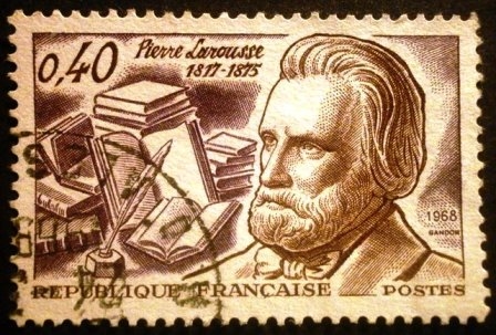 Conmemoración de Pierre Larousse 1817-1875 