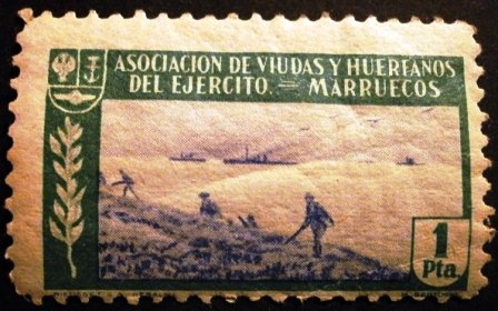 Marruecos español. Asociación de viudas y huérfanos del Ejercito de Marruecos