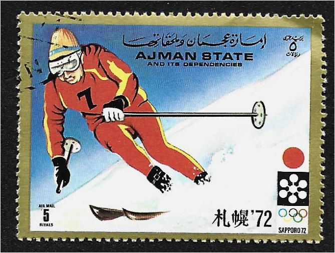 Ajman: Juegos Olímpicos de Invierno de 1972, Sapporo, esquí alpino