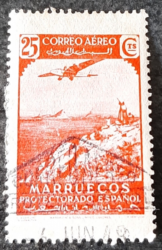 Marruecos español. Paisajes. Estrecho de Gibraltar