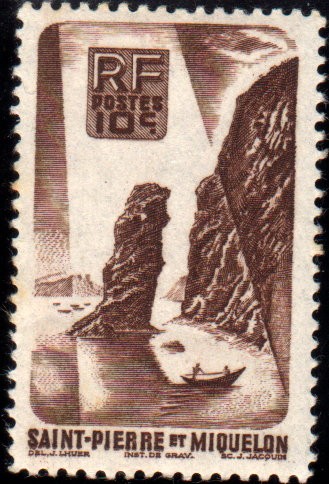 Saint Pierre et Miquelon - Roc de Langlade-1947