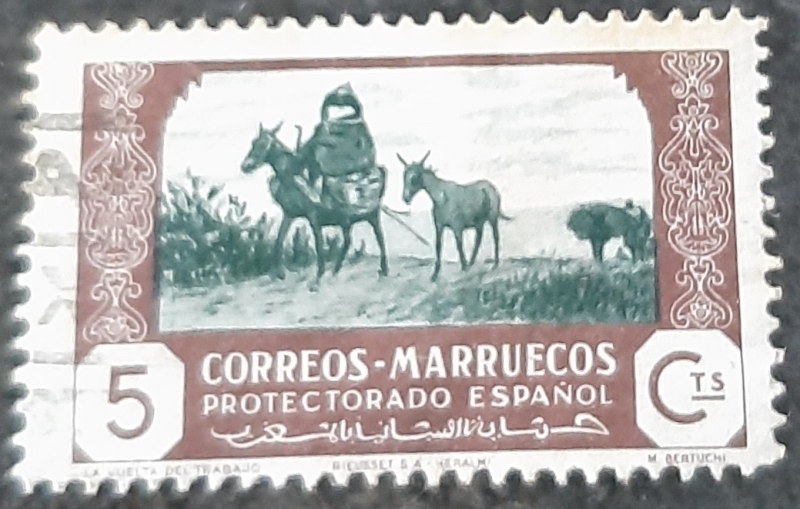 Marruecos español. Agricultura.