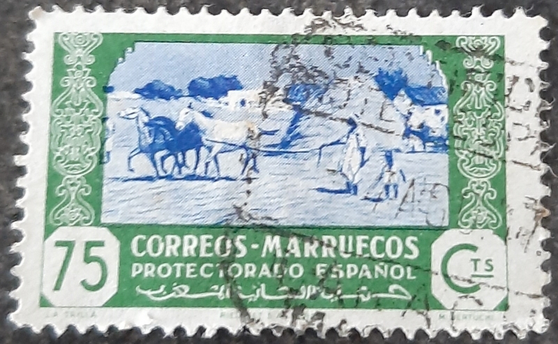 Marruecos español. Agricultura.
