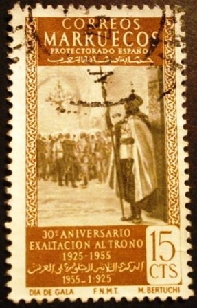 Marruecos español. 30º Aniversario de la Exaltación al trono de S.A. el Jalifa