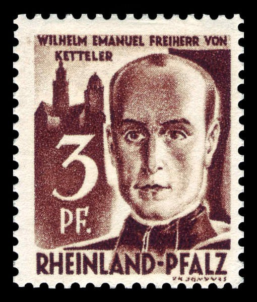 Zona de ocupación francesa Renania Palatinado. 2 Wilhelm Emmanuel von Ketteler