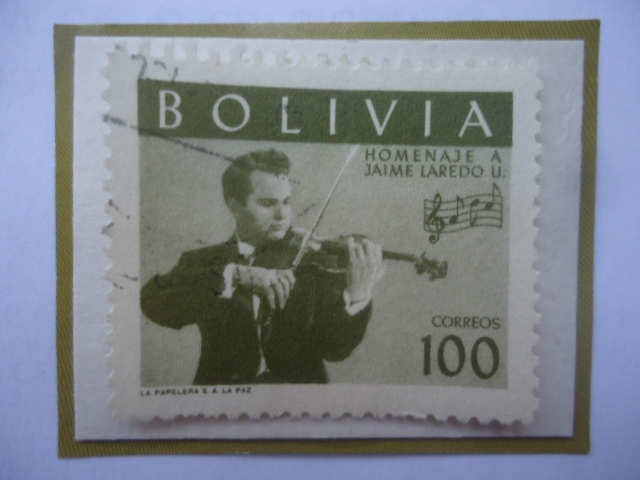 Jaime Laredo-Violinista - Homenaje al Violinista de Cochabamba.