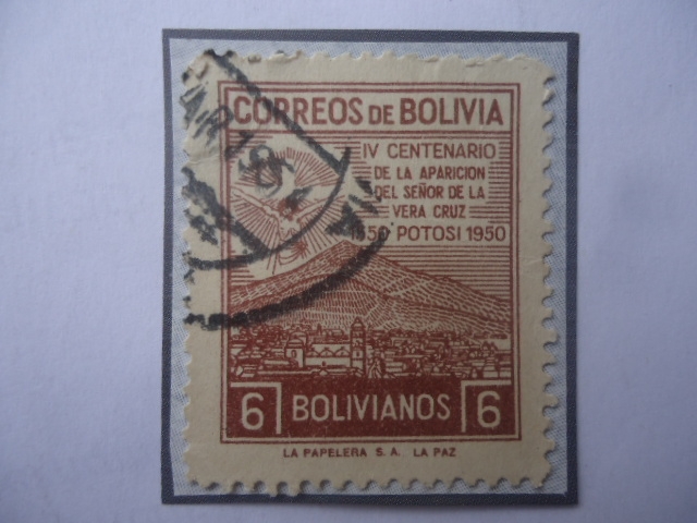 IV Centenario de la Aparición del Señor de la Vera Cruz (1550-1950)-Potosi-Boloivia.