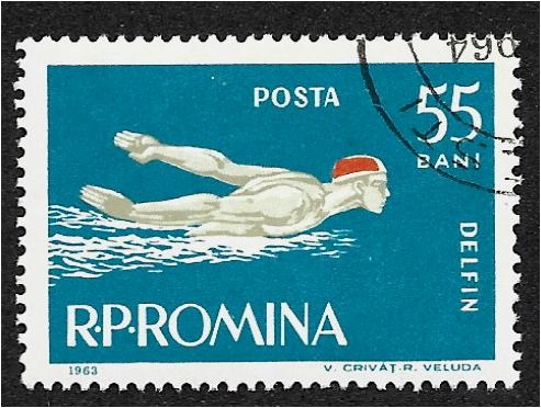 Deportes acuáticos (1963), Butterfly Stroke