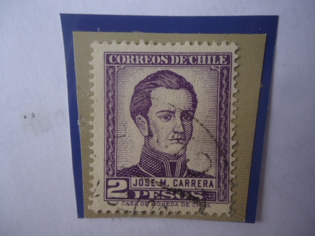 José Miguel Carrera (1785-1821) Militar, procer de la emancipación de Chile.