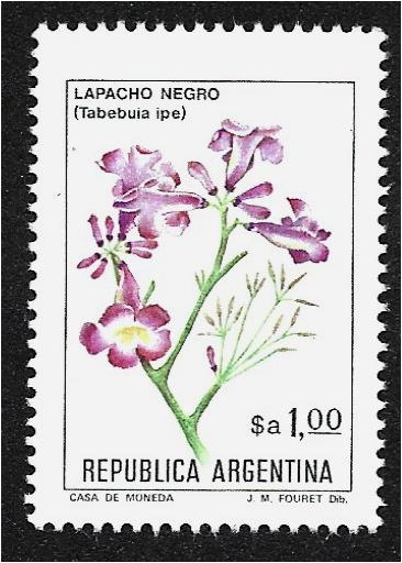 Flores Lapacho negro (Tabebuia ipe)
