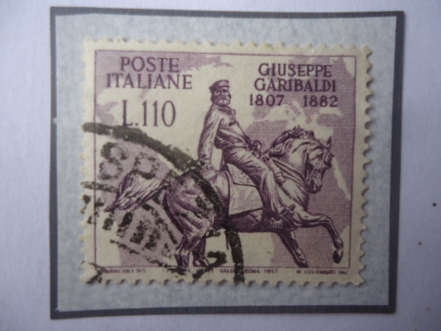 Giuseppe Garibaldi (1807-1882)-150°Aniv.del Nacimiento y 75°Ani de la Muerte de Garibaldi