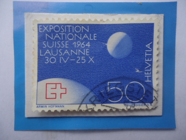 Exposición Nacional, Ciudad de Lausanne (Vaud-Suiza) 30-IV al 25 Oct. 1964.