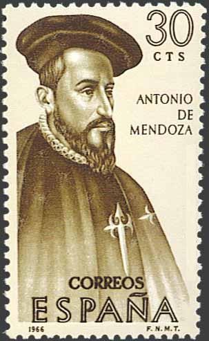 VII serie Forjadores de América. Antonio Mendoza (1490-1552)