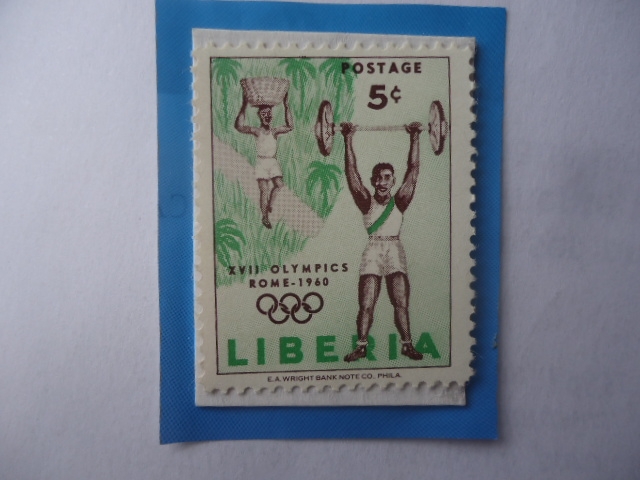 Levantamiento de Pesas - XII Juegos Olímpicos 1960-Roma - 