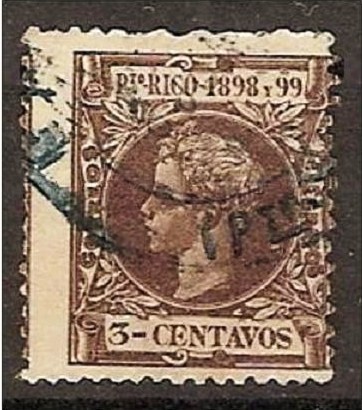 Puerto Rico. Alfonso XIII 137 (o)