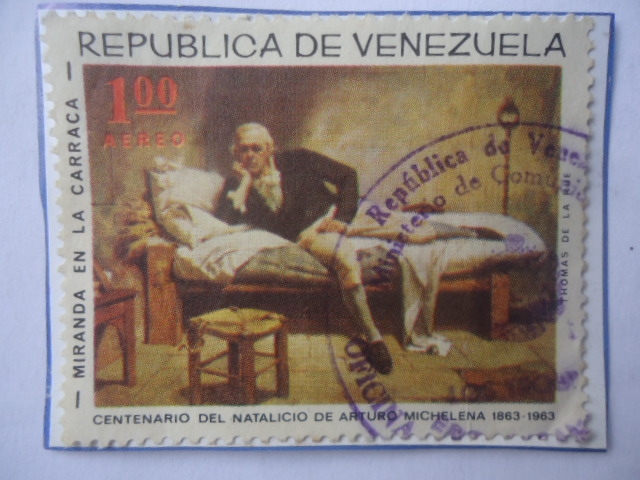 Francisco Arturo Michelena Castillo (1863-1898) - Centenario del Pintor Venezolano (1863-1963) 