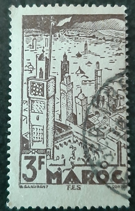 MARRUECOS FRANCÉS 1945. Fez