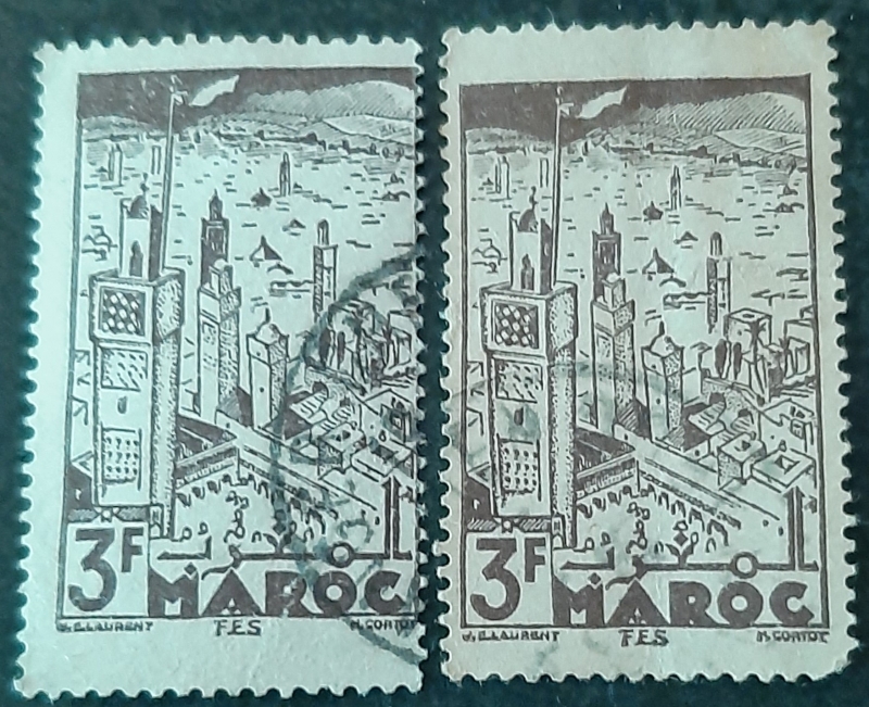 MARRUECOS FRANCÉS 1945. Fez