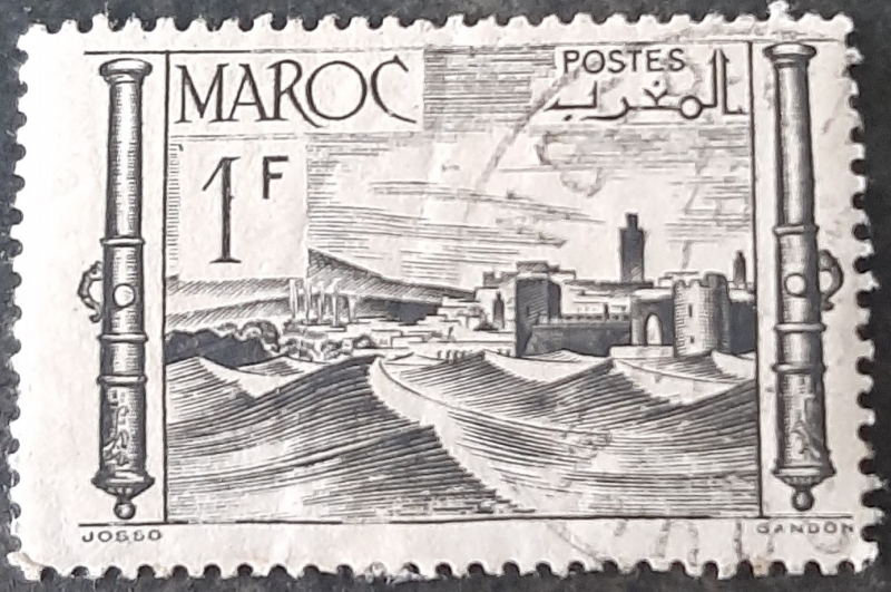MARRUECOS FRANCÉS 1947. Fortaleza