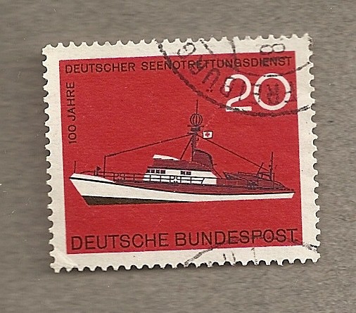 Servicio alemán de rescate en el mar