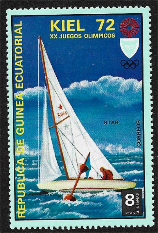 Juegos Olímpicos de Verano de 1972, Munich: Eventos en Kiel. Estrella