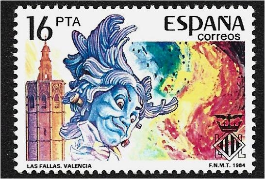 Fiestas Populares 1984. Las Fallas. Valencia