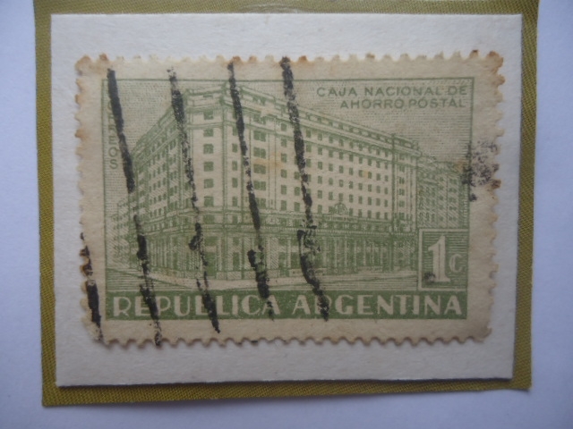 Inauguración del Edificio de la Caja Nacional de Ahorro- Caja Nacional de Ahorro Postal..