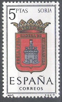 1639 Escudos de capitales de provincias españolas.Soria