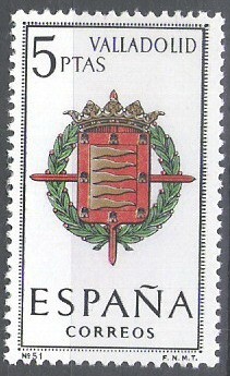 1698 Escudos de capitales de provincias españolas.VALLADOLID