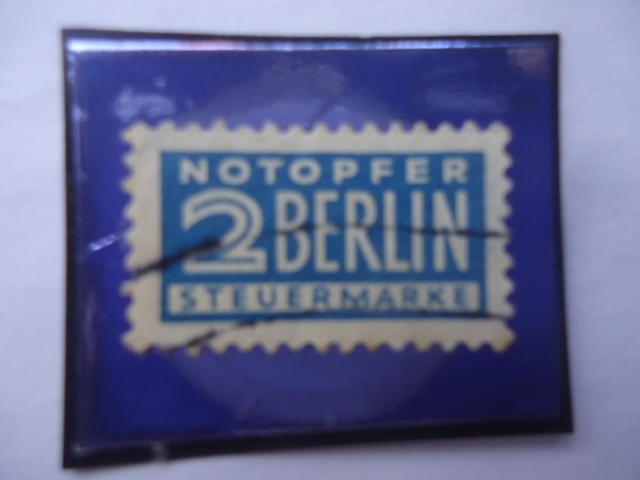 Alemania, Americana-Británica (Bizona) - Notopfer Berlín - Serie:Berlín Notopfer-Año 1948 de 2pfenni