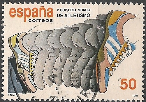 V Copa del mundo de Atletismo.  Barcelona. ED 3023.