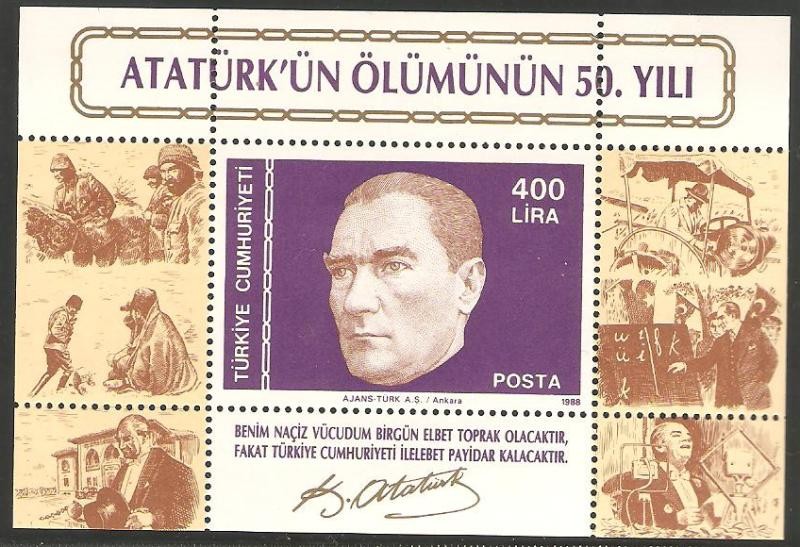 50 años de la muerte de mustafa kemal atatürk