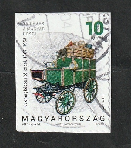 4661 - Vehículo postal de correos, tirado por caballos