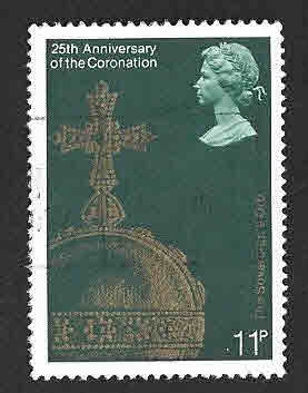 837- XXV Aniversario de la Coronación de Isabel II