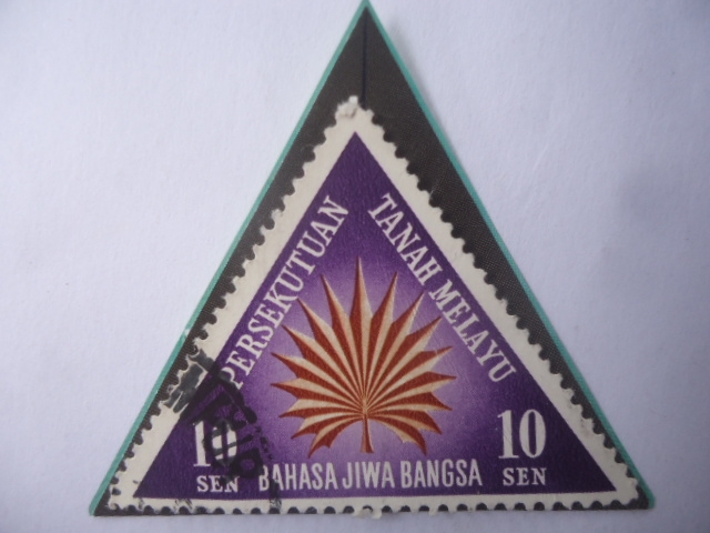 Malaya,Federación de- Persekutuan Tanah Melayu-Bahasa Jiwa Bangsa-El Idima del Alma de la Nación.